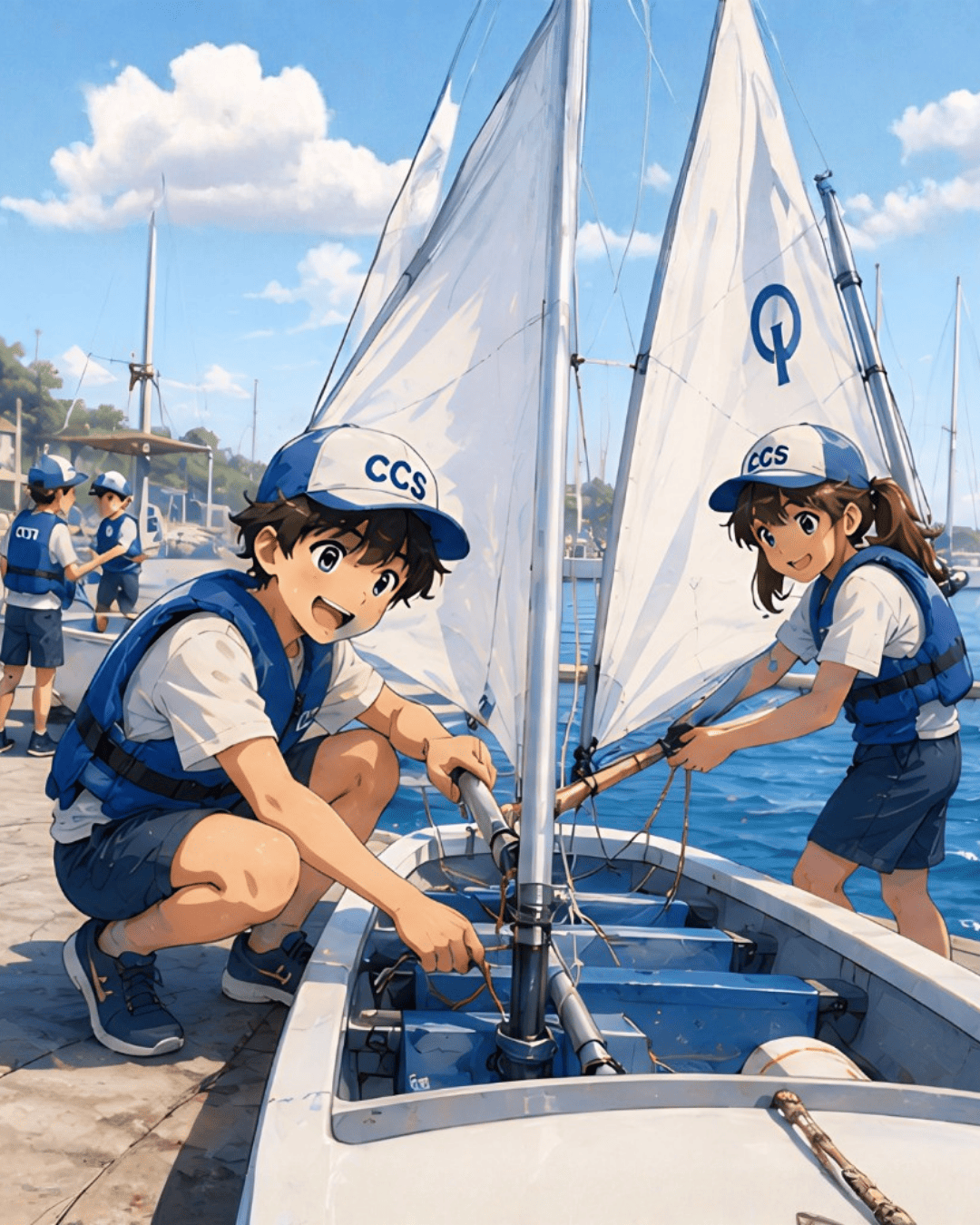 Barca a vela scuola CCS
